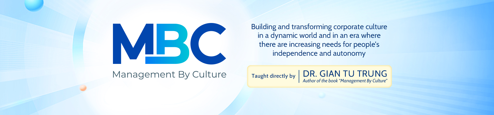 MBC - Management By Culture | PACE